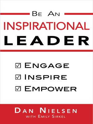 cover image of Be an Inspirational Leader